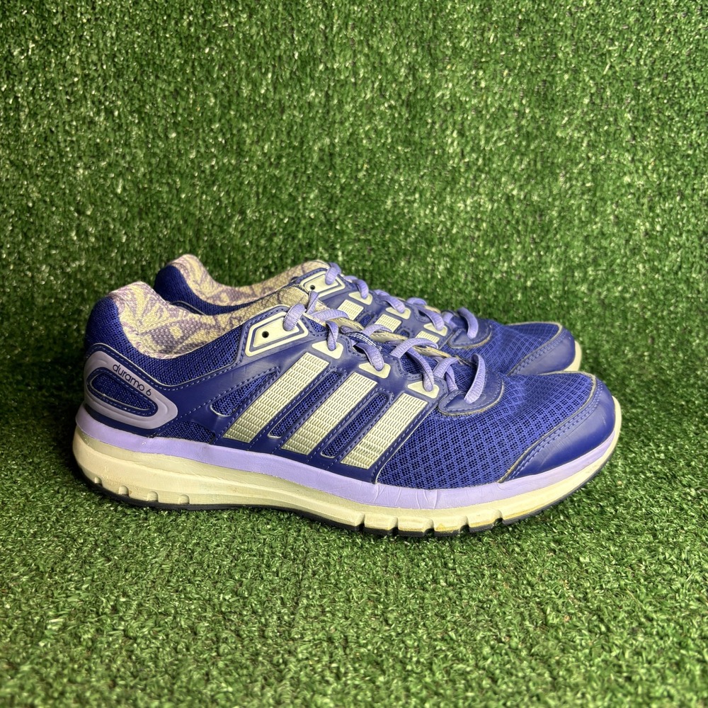 Adidas Duramo 6 Adiprene+‎ Mesh Athletic Running Shoes Purple Womens Size 7.5